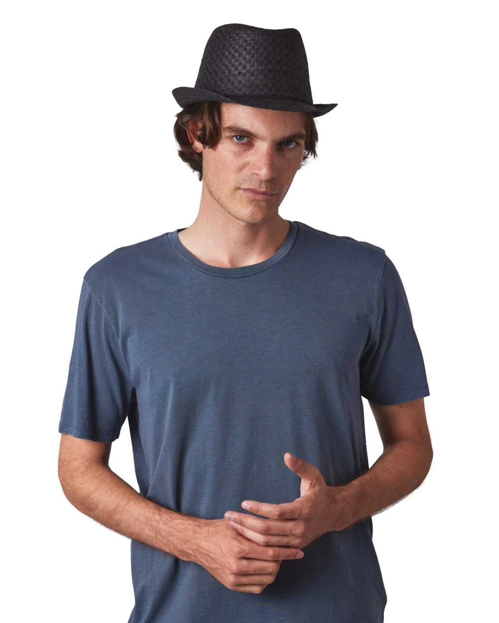 Casquettes personnalisable K-UP Chapeau de paille style Panama rétro