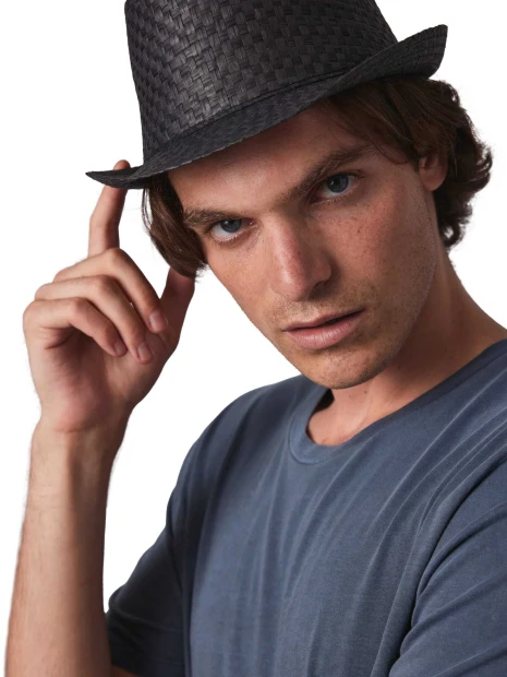 Casquettes à personnaliser K-UP Chapeau de paille style Panama rétro 