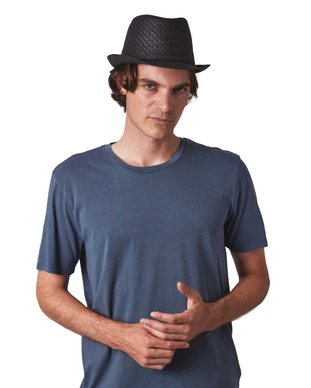 Casquettes personnalisable K-UP Chapeau de paille style Panama rétro