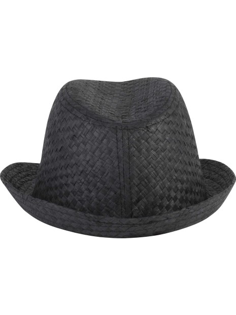 K-UP Chapeau de paille style Panama rétro  personnalisable
