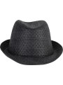 K-UP Chapeau de paille style Panama rétro /api/colors/b9fdad4a-5e94-45cb-8c03-c08b349b28c3 personnalisable