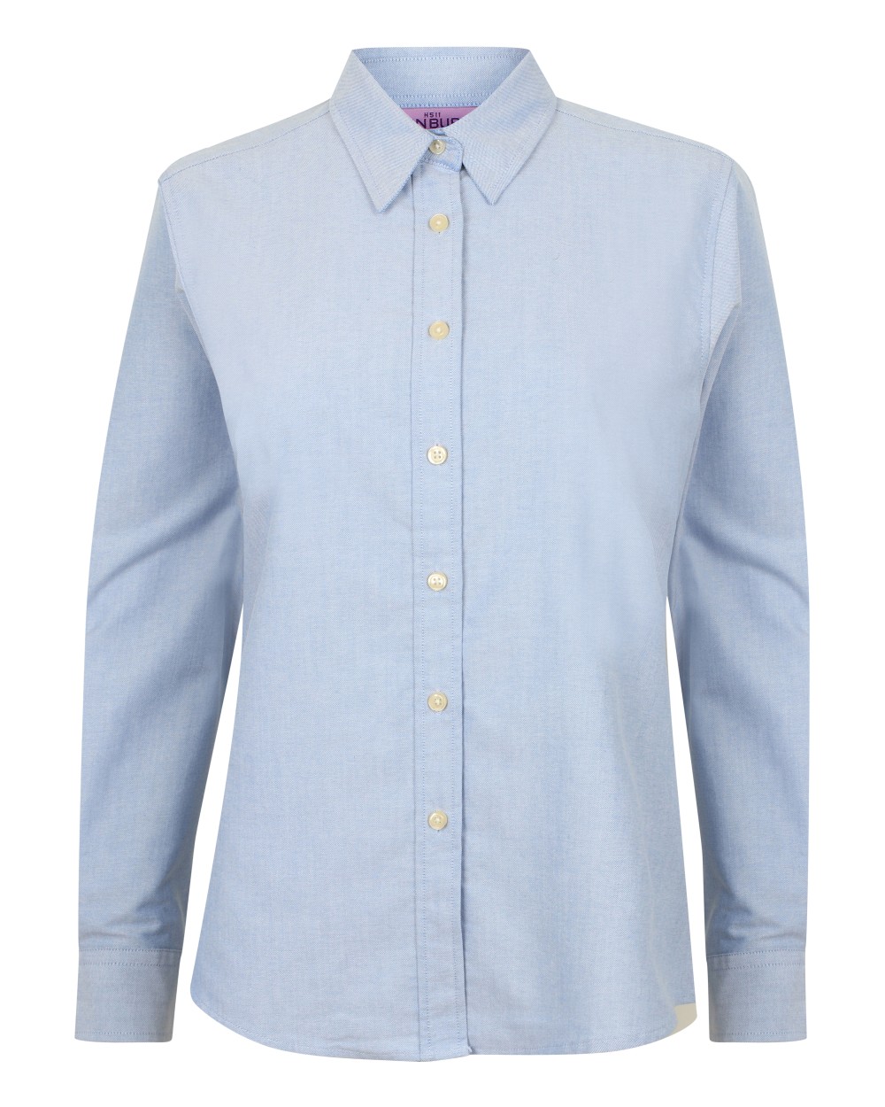 Hemden HENBURY Ladies` Classic Long Sleeved Oxford Shirt voor bedrukking &amp; borduring