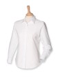 HENBURY Ladies Classic Long Sleeved Oxford Shirt Hemden personalisierbar
