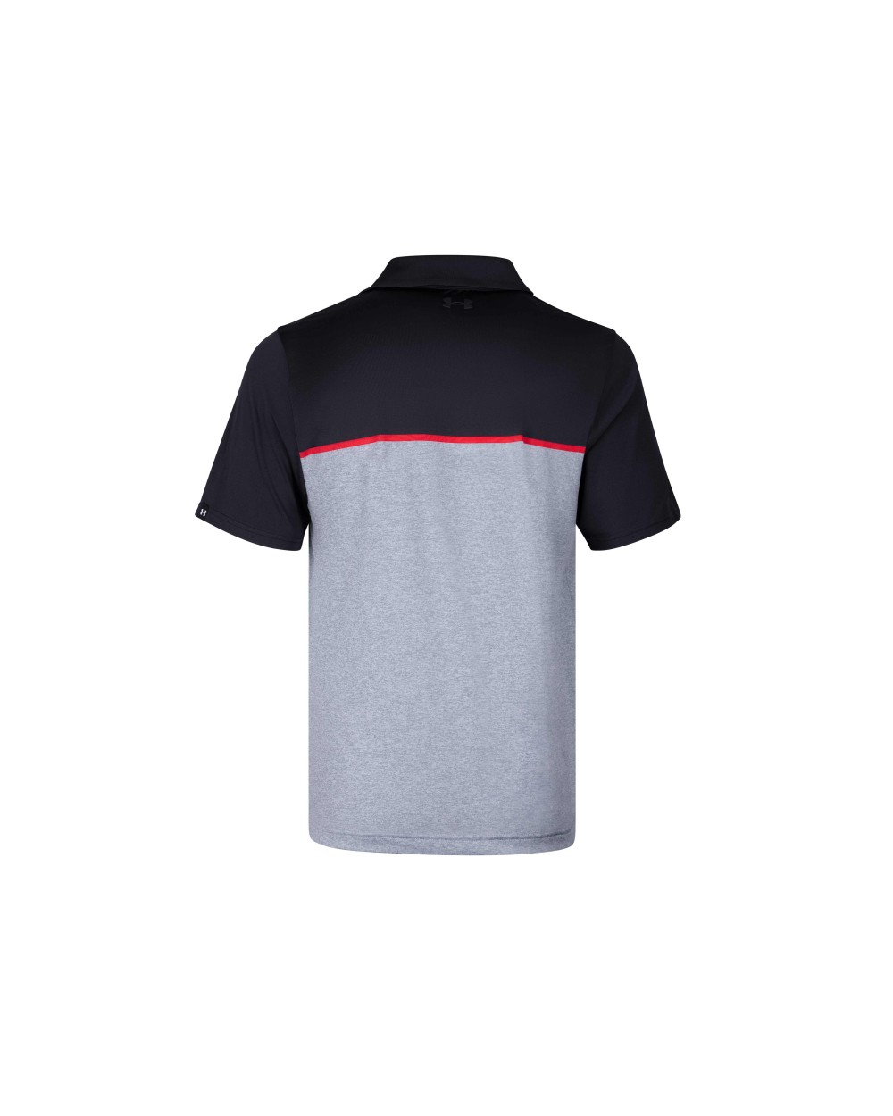 UNDER ARMOUR UA playoff 3.0 stripe polo LB - microstripe Poloshirts personalisierbar