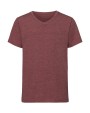RUSSELL Boys V-Neck HD Tee T-Shirts personalisierbar