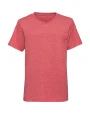 RUSSELL Boys V-Neck HD Tee T-Shirts personalisierbar