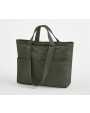 Tote bags WESTFORDMILL DUAL HANDLE CARGO POCKET TOTE voor bedrukking &amp; borduring