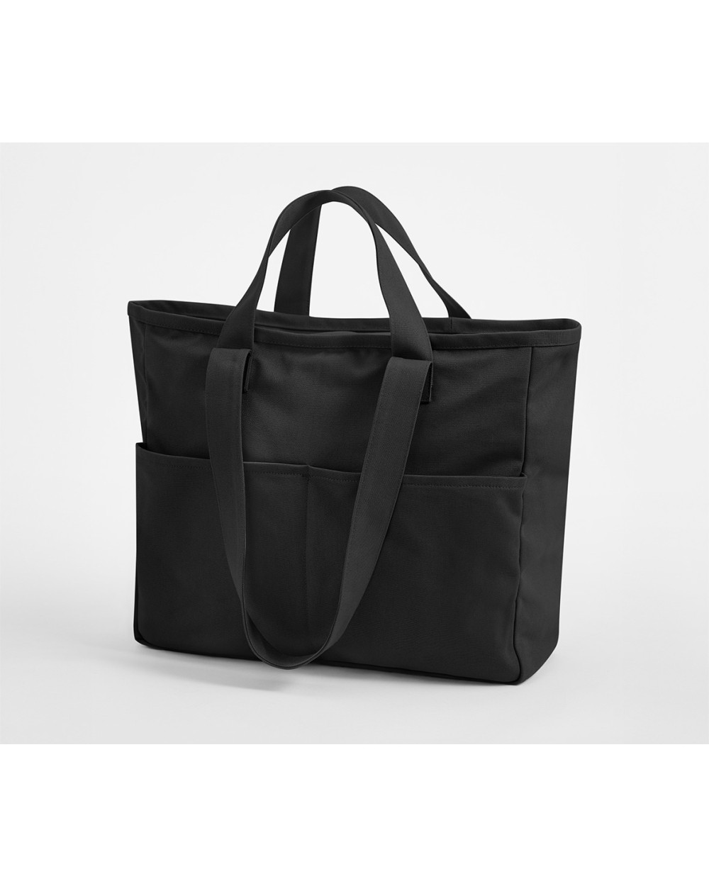 Tote bags WESTFORDMILL DUAL HANDLE CARGO POCKET TOTE voor bedrukking &amp; borduring