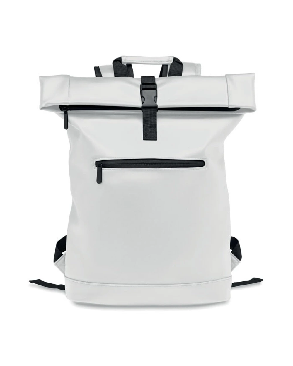 4DO 15" Rolltop-Rucksack PU Taschen personalisierbar