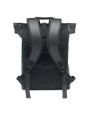 4DO 15" Rolltop-Rucksack PU Taschen personalisierbar
