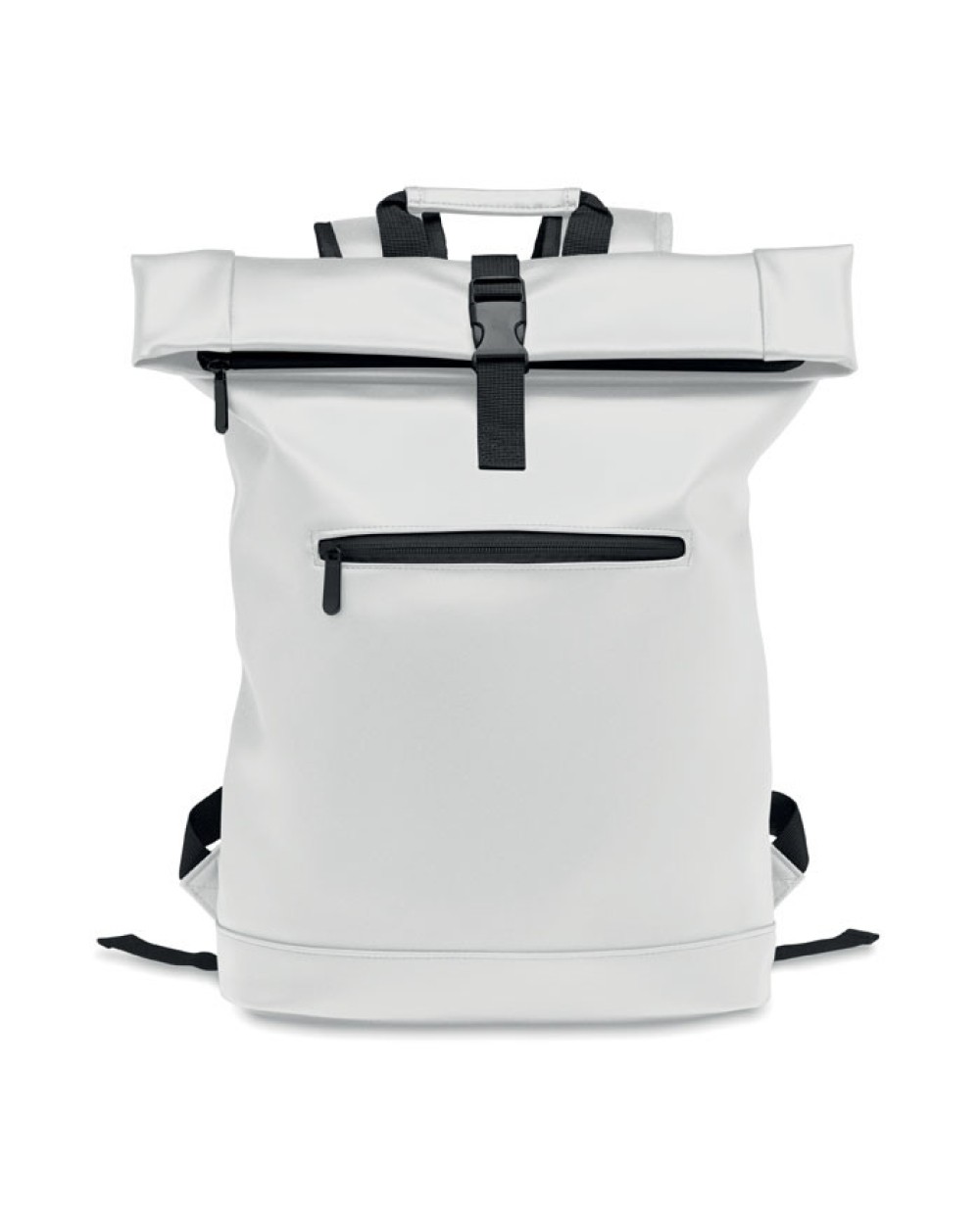 Tassen & Zakken 4DO Laptop Rolltop rugzak PU voor bedrukking &amp; borduring