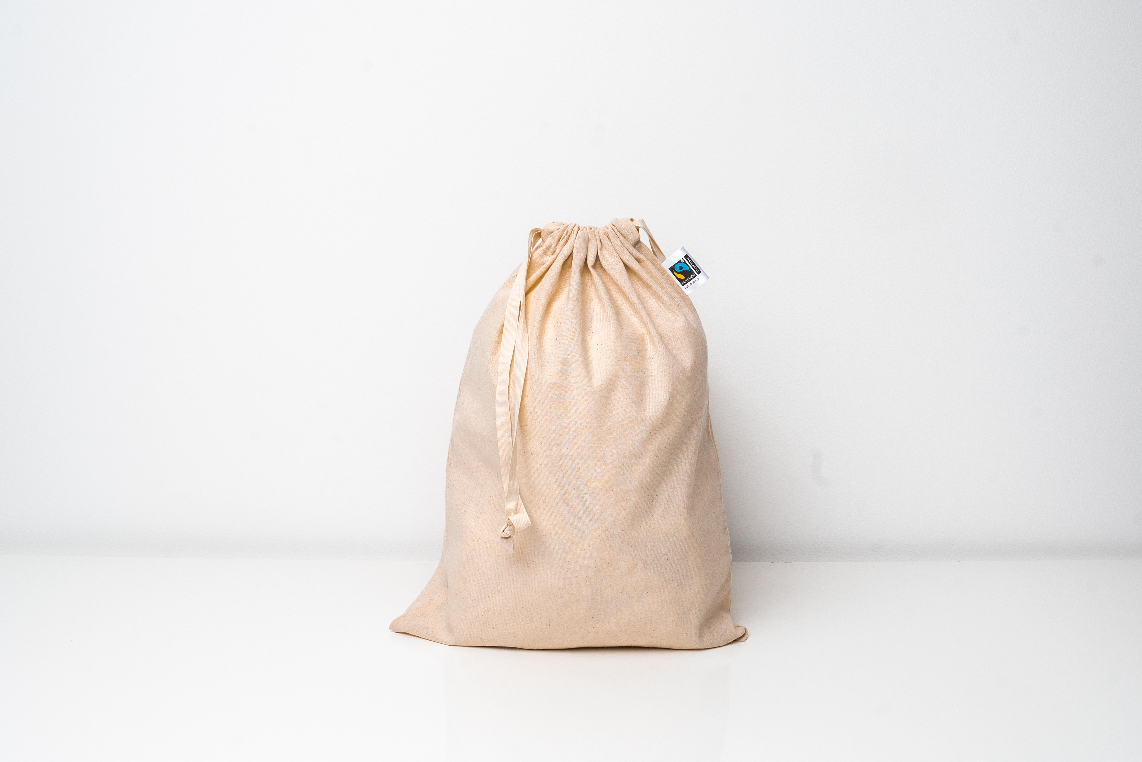 Tassen & Zakken PRINTWEAR Small Fairtrade Cotton Stuff Bag voor bedrukking &amp; borduring
