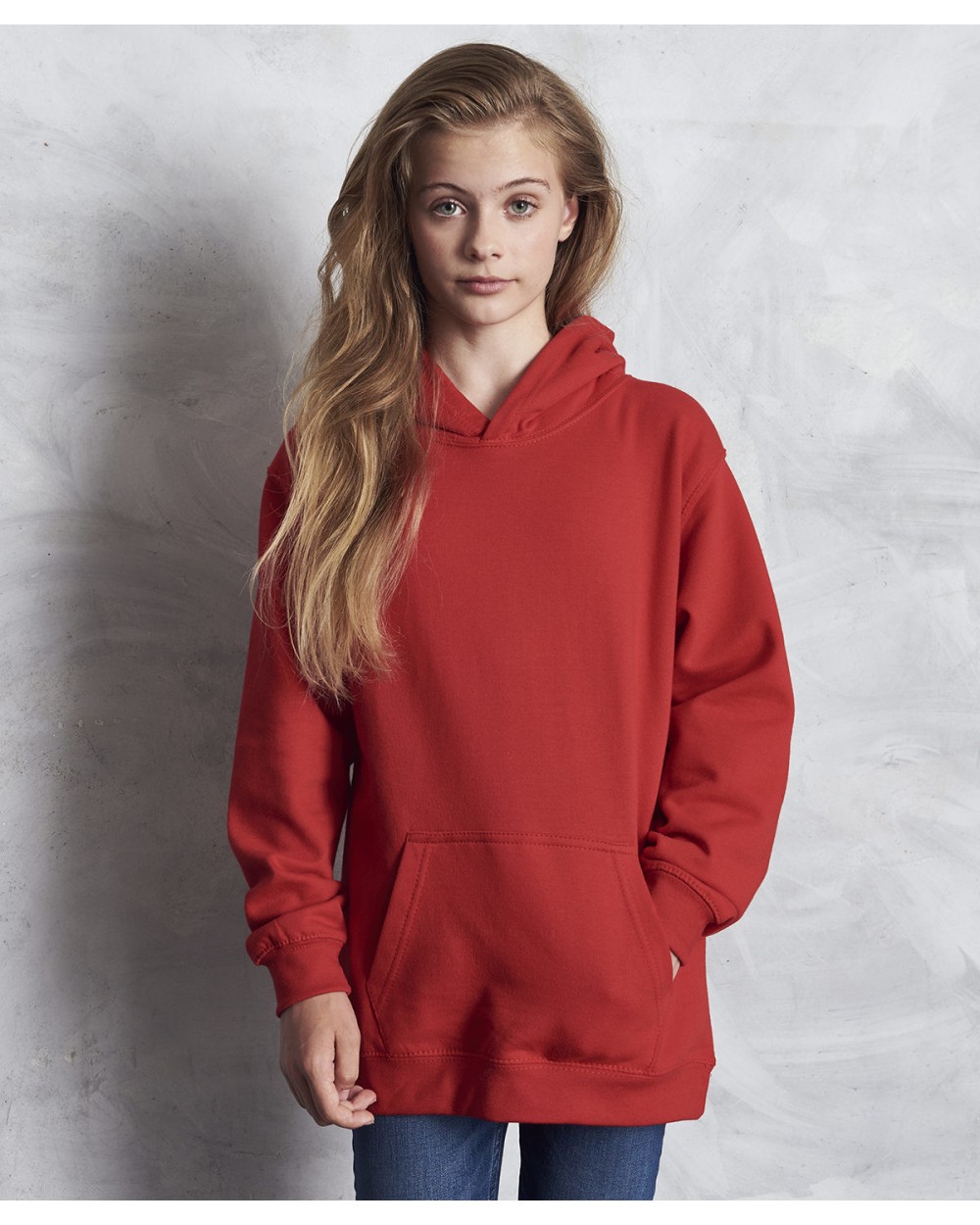 Sweaters & hoodies AWDIS KIDS HOODIE voor bedrukking &amp; borduring