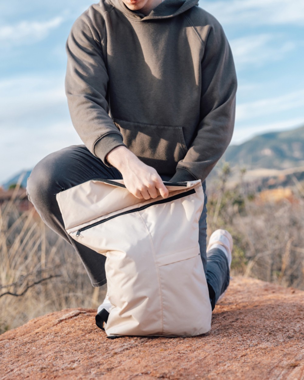 Sacs & Bagagerie personnalisable 4DO Sac à dos pliable Dillon en rPET AWARE™