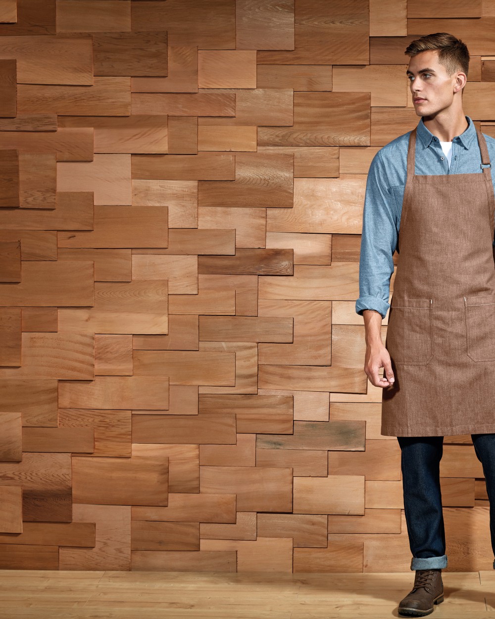 Schorten PREMIER Schort in biologisch fairtradedenim voor bedrukking &amp; borduring