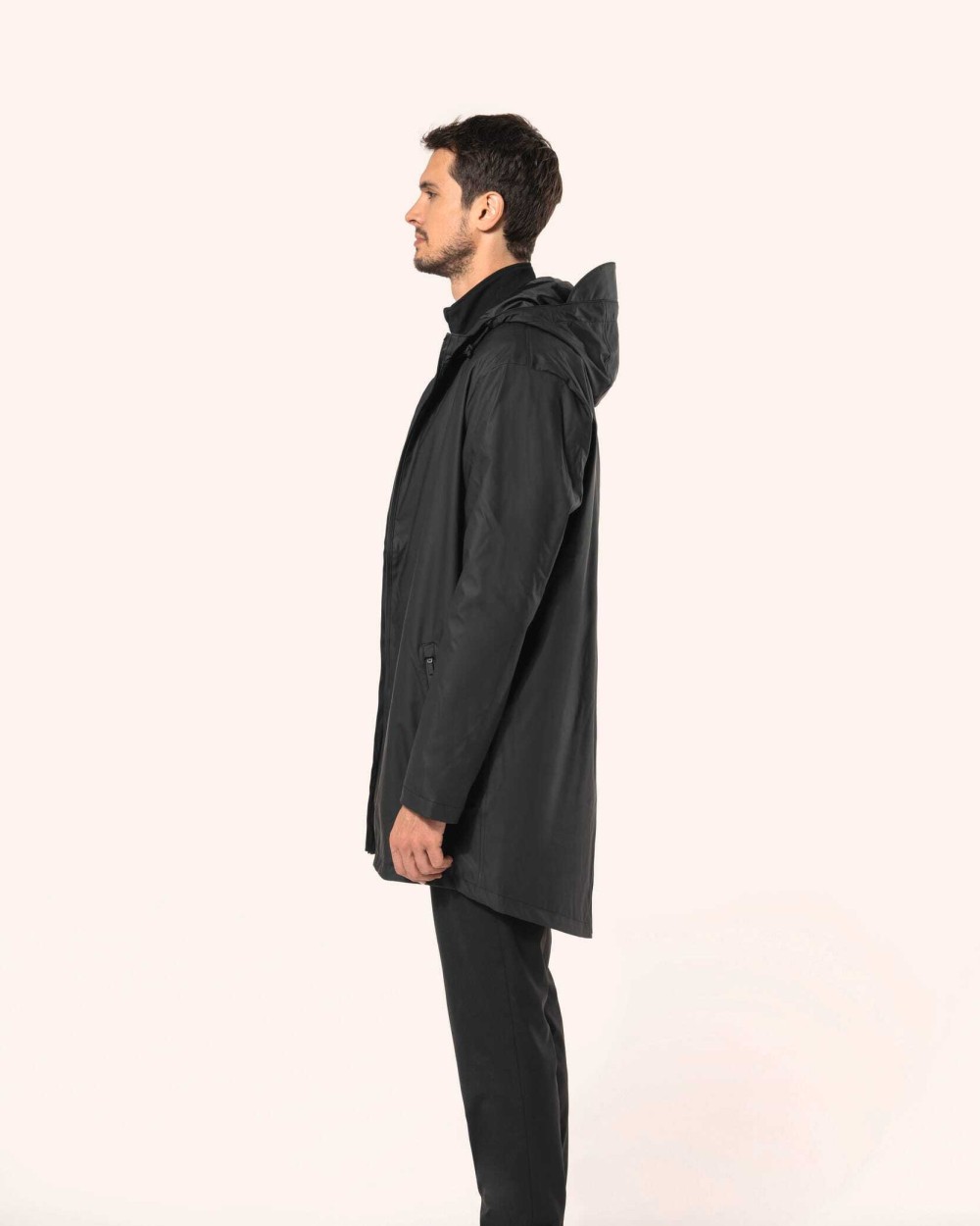 Jassen KARIBAN Unisex regenjas voor bedrukking &amp; borduring