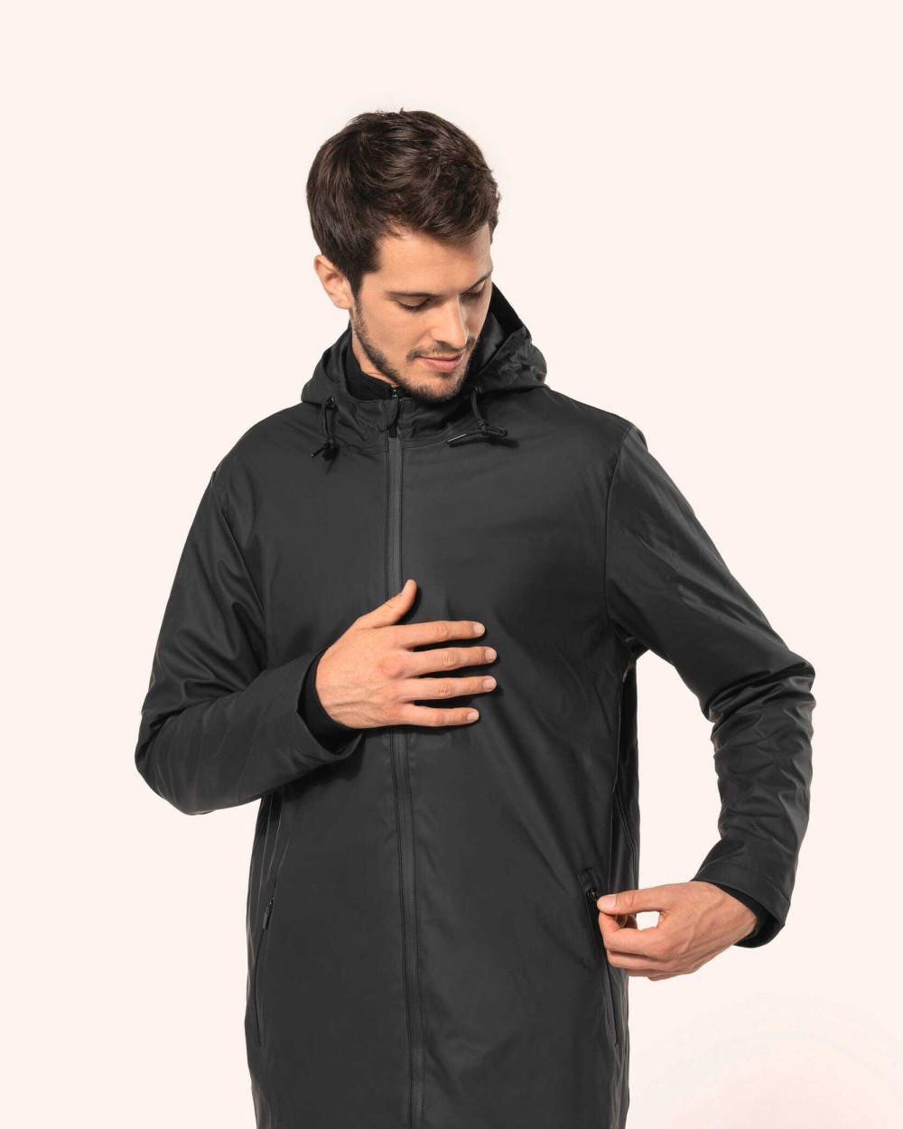 Vestes personnalisable KARIBAN Veste de pluie unisexe