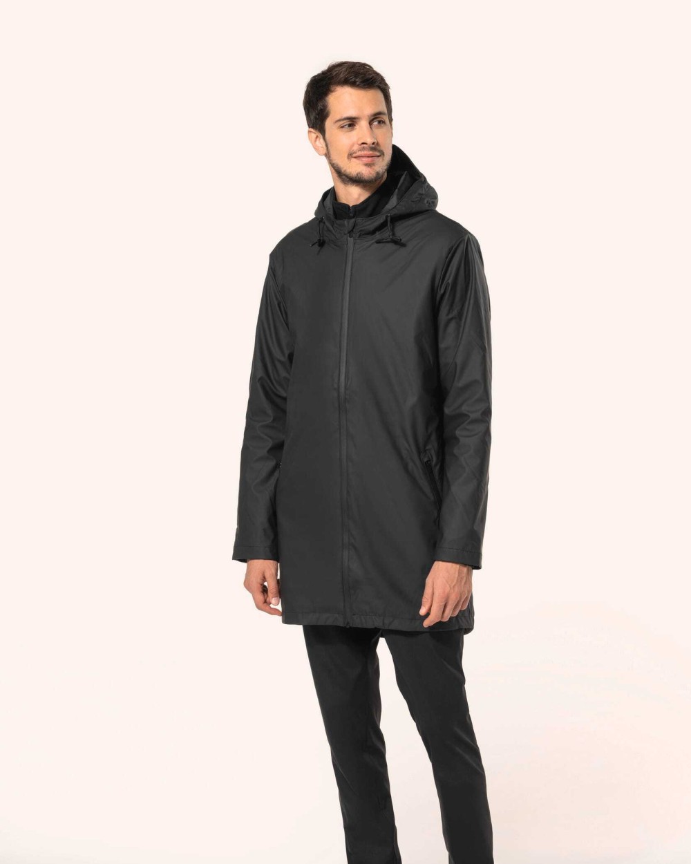 Jassen KARIBAN Unisex regenjas voor bedrukking &amp; borduring