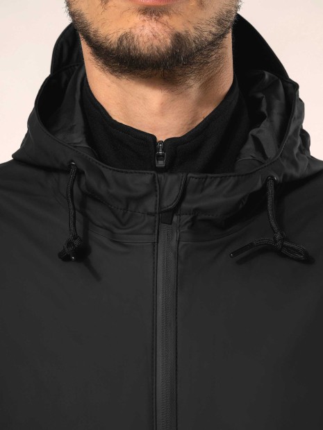 Vestes à personnaliser KARIBAN Veste de pluie unisexe 