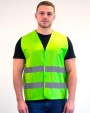 Fluo vestjes FLUOFLASH Hi-vis Safety Jacket 2H voor bedrukking &amp; borduring