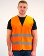 Gilets de sécurité personnalisable FLUOFLASH Hi-vis Safety Jacket 2H