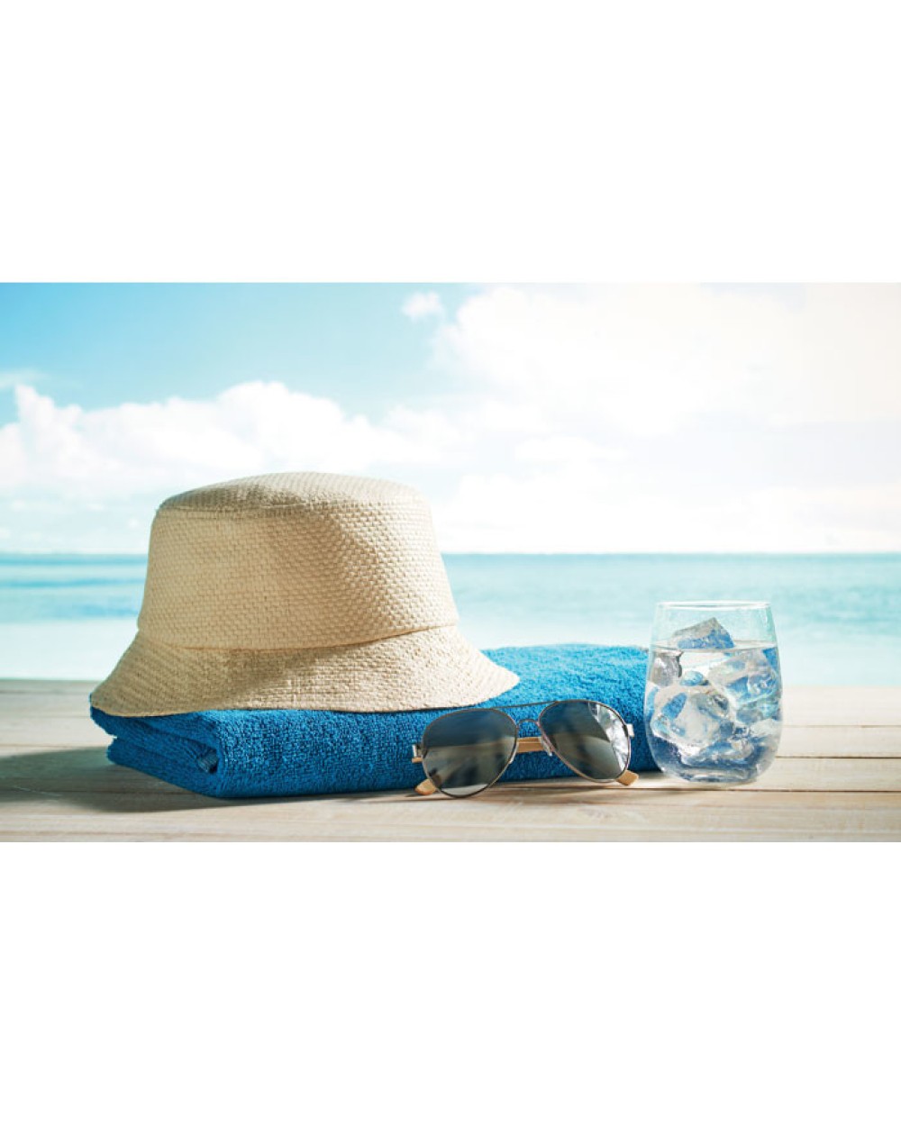 Casquettes personnalisable 4DO Bob chapeau en paille de papier