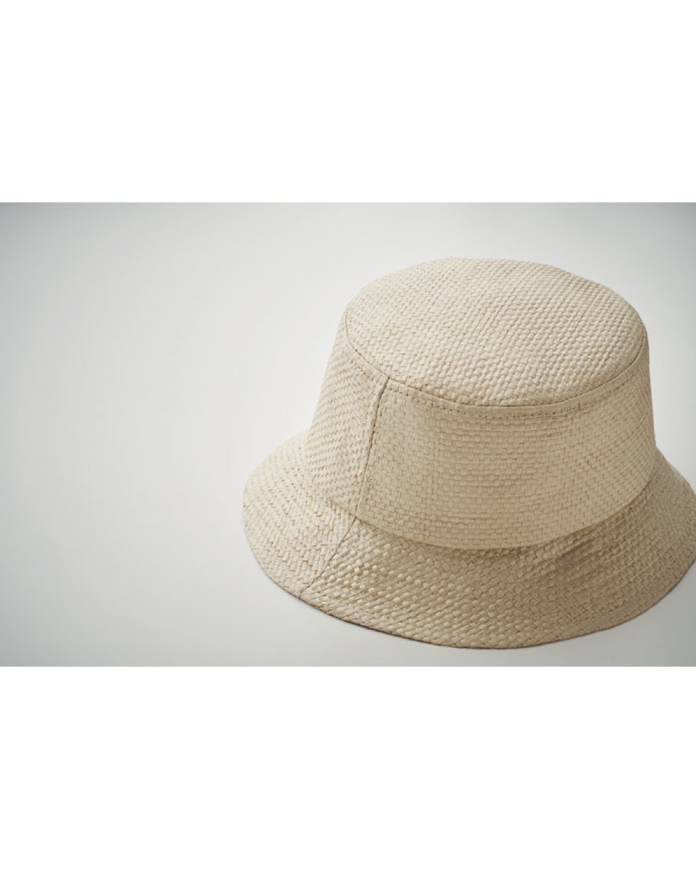 Casquettes personnalisable 4DO Bob chapeau en paille de papier