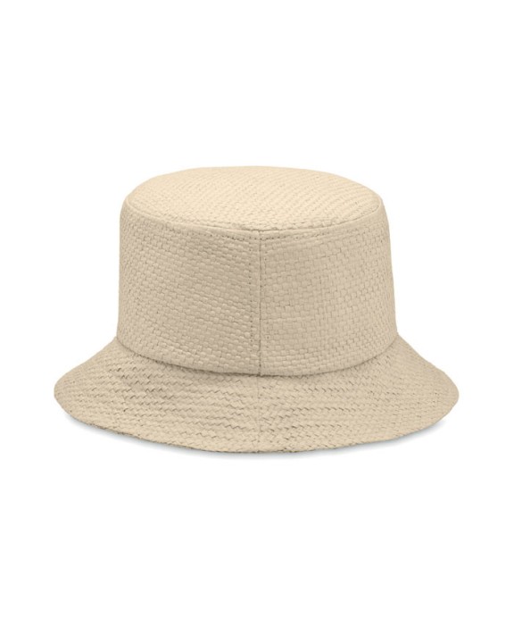 Casquettes personnalisable 4DO Bob chapeau en paille de papier