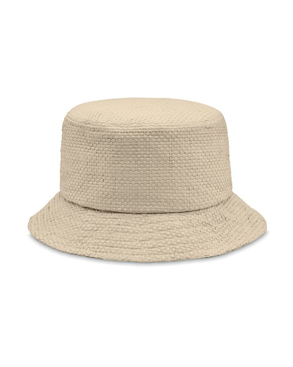 Casquettes personnalisable 4DO Bob chapeau en paille de papier