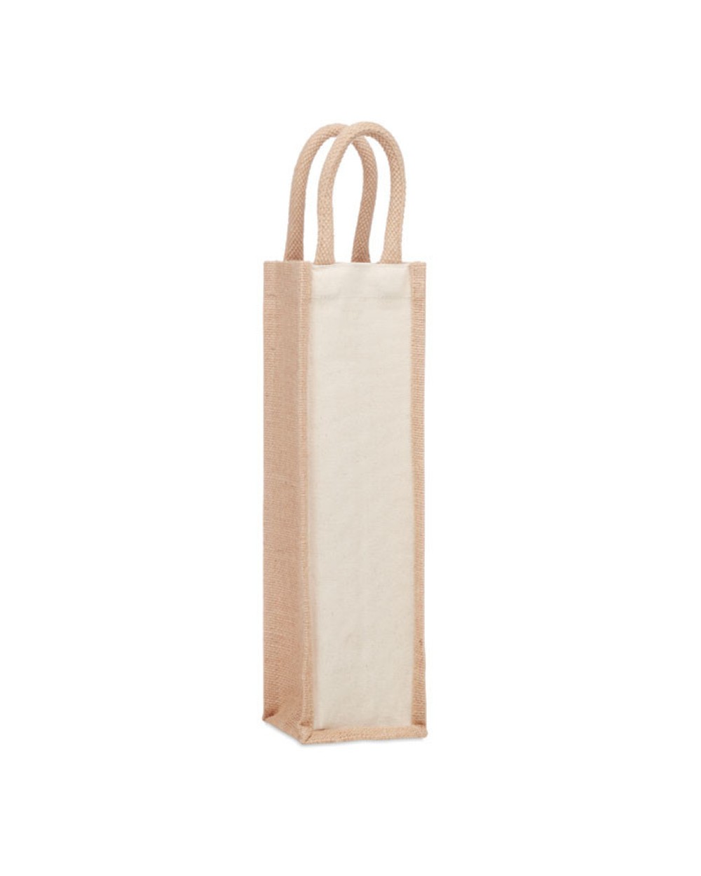 4DO Flaschen-Geschenktasche Jute Taschen personalisierbar