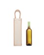 Tassen & Zakken 4DO Jute wijntas voor 1 fles voor bedrukking &amp; borduring
