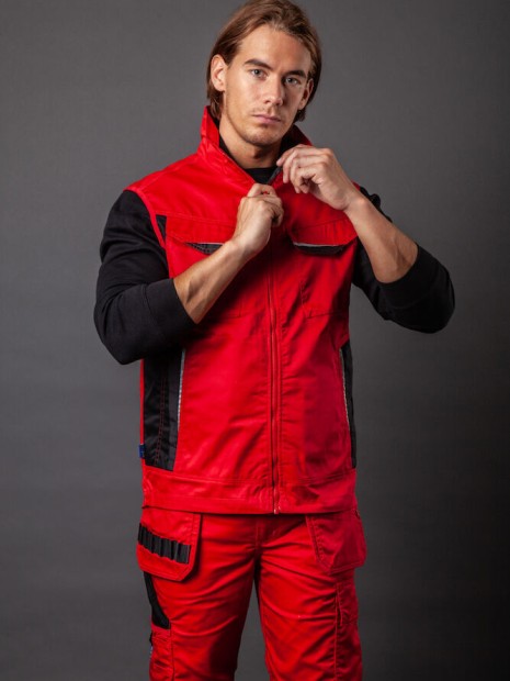 Vestes à personnaliser PROJOB 5706 BODYWARMER MULTIPOCHES PRIO 