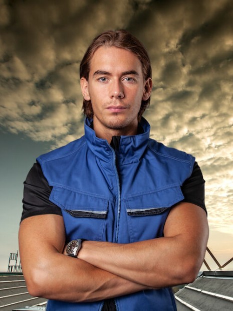 Vestes à personnaliser PROJOB 5706 BODYWARMER MULTIPOCHES PRIO 