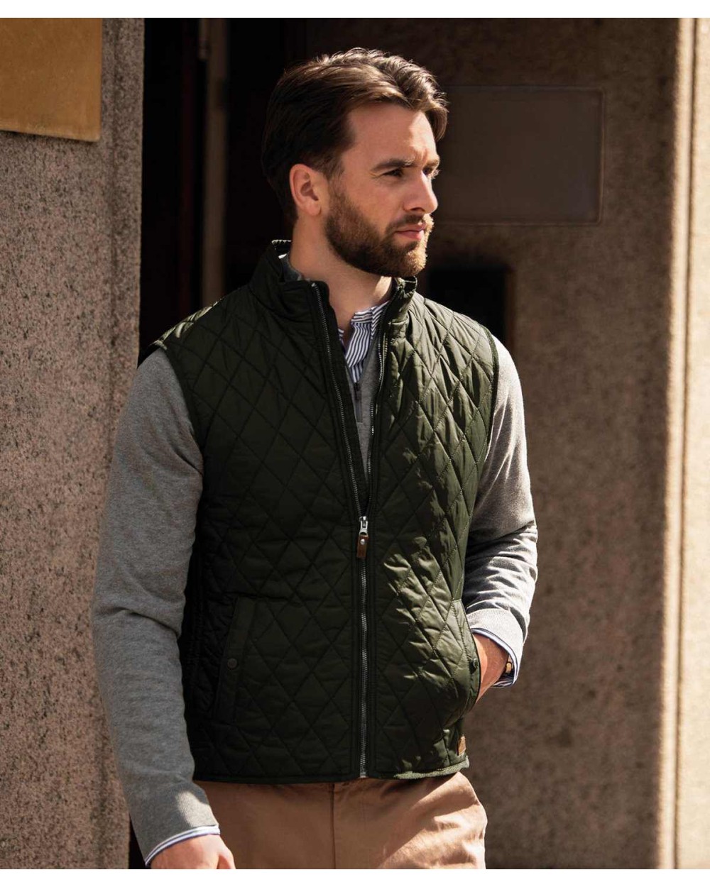 Vestes personnalisable NIMBUS Camden - veste sans manches à matelassage en losange