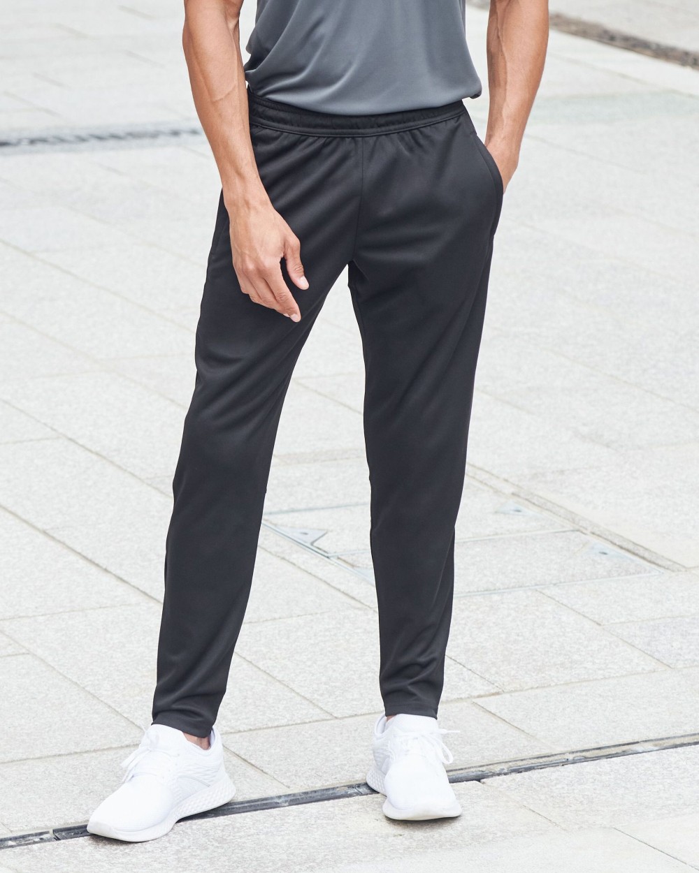 Broeken TOMBO MEN'S SLIM LEG TRAINING PANTS voor bedrukking &amp; borduring