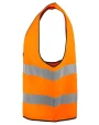 PROJOB 6709 WESTE EN ISO 20471 KLASSE 2 Warnwesten personalisierbar