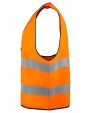 Gilets de sécurité personnalisable PROJOB 6709 CHASUBLE PRIO ZIPPEE - EN ISO 20471 CLASSE 2