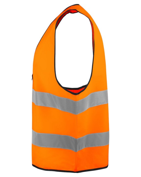 Gilets de sécurité personnalisable PROJOB 6709 CHASUBLE PRIO ZIPPEE - EN ISO 20471 CLASSE 2