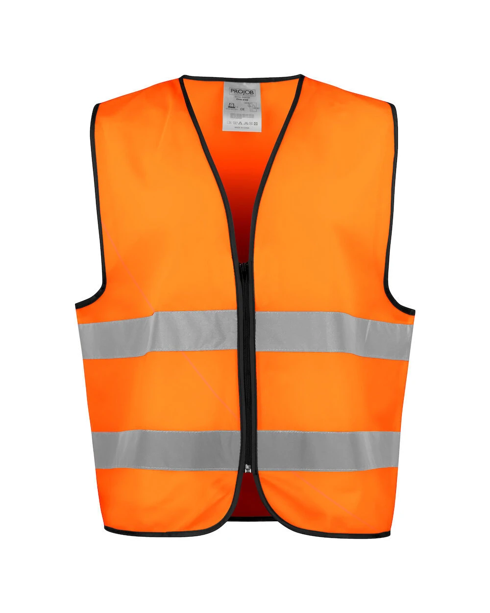 PROJOB 6709 WESTE EN ISO 20471 KLASSE 2 Warnwesten personalisierbar