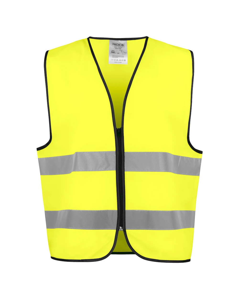 PROJOB 6709 WESTE EN ISO 20471 KLASSE 2 Warnwesten personalisierbar