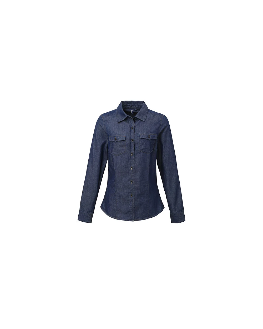 Chemises personnalisable PREMIER Ladies Jeans Stitch Denim Shirt