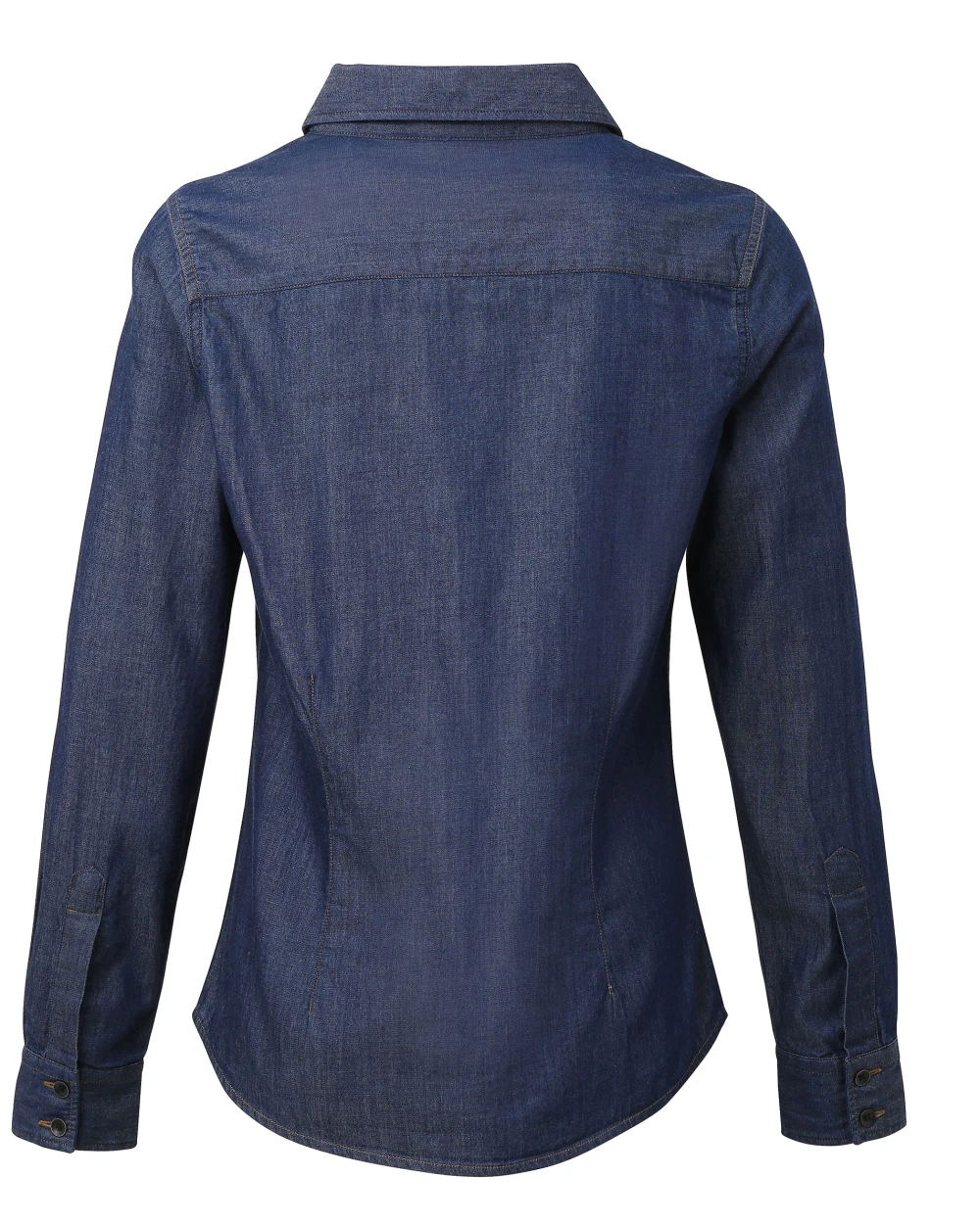 Hemden PREMIER Ladies` Jeans Stitch Denim Shirt voor bedrukking &amp; borduring