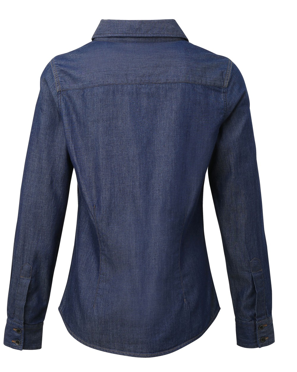 Hemden PREMIER Ladies` Jeans Stitch Denim Shirt voor bedrukking &amp; borduring