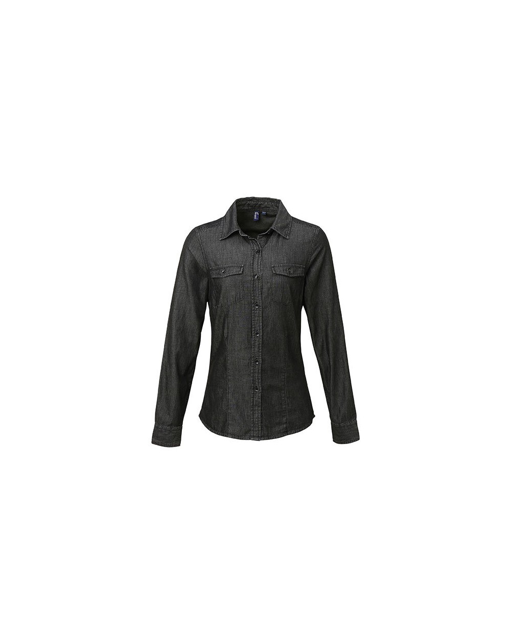 Chemises personnalisable PREMIER Ladies Jeans Stitch Denim Shirt
