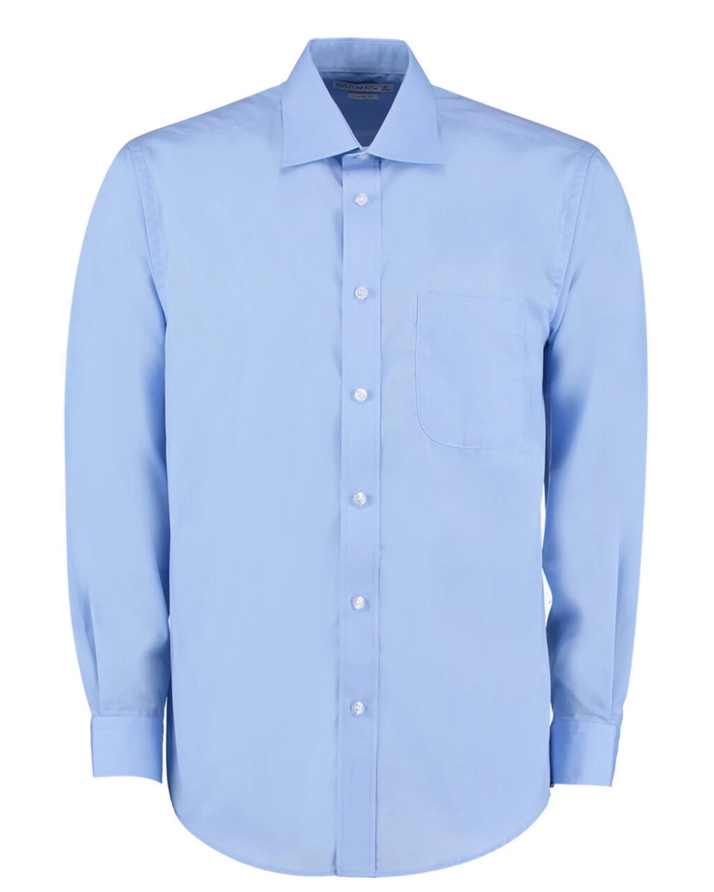 KUSTOM KIT Classic Fit Business Shirt Hemden personalisierbar