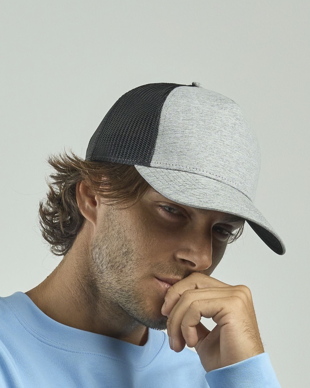 Casquettes personnalisable ATLANTIS RAPPER MELANGE