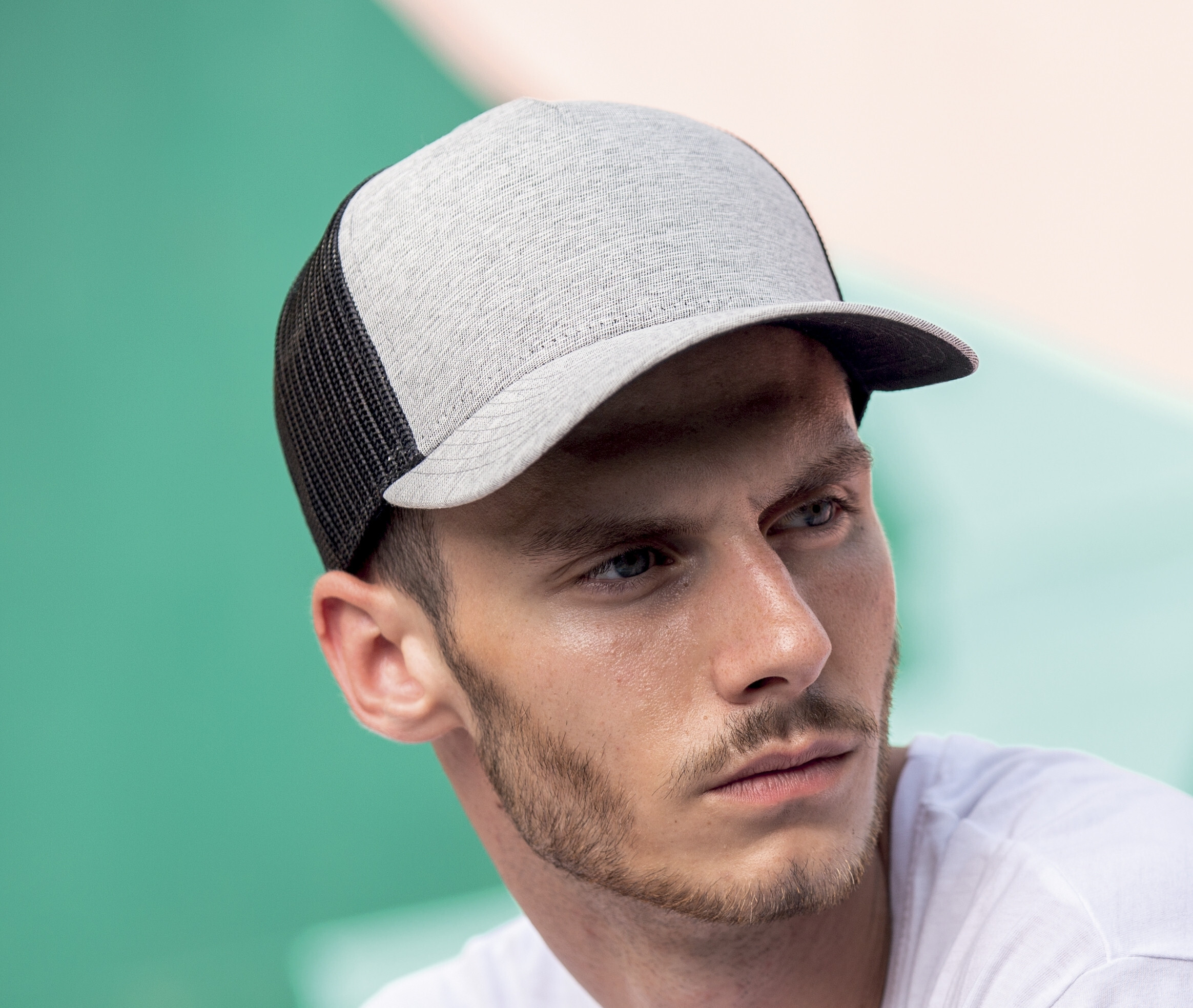 Casquettes personnalisable ATLANTIS RAPPER MELANGE