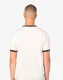 NATIVE SPIRIT Umweltfreundliches Ringer-T-Shirt mit kontrastierenden Kanten und verwaschenem Effekt für Herren T-Shirts personalisierbar