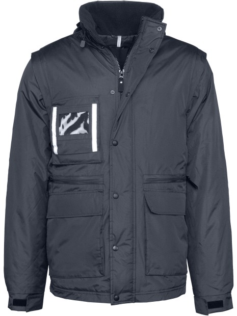 WK. DESIGNED TO WORK Parka workwear manches amovibles homme /api/colors/b68891a9-1d28-4f7a-8deb-775c45027afd personnalisable
