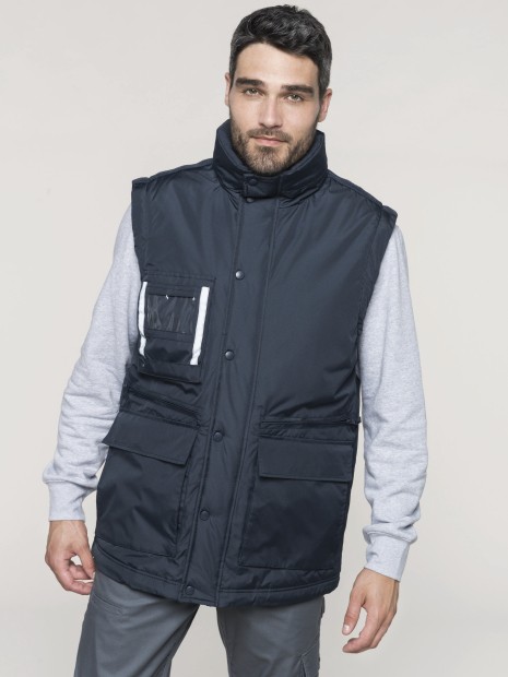 Vestes à personnaliser WK. DESIGNED TO WORK Parka workwear manches amovibles homme 